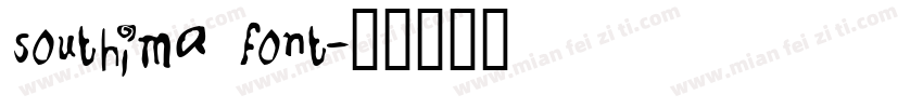 southima font字体转换